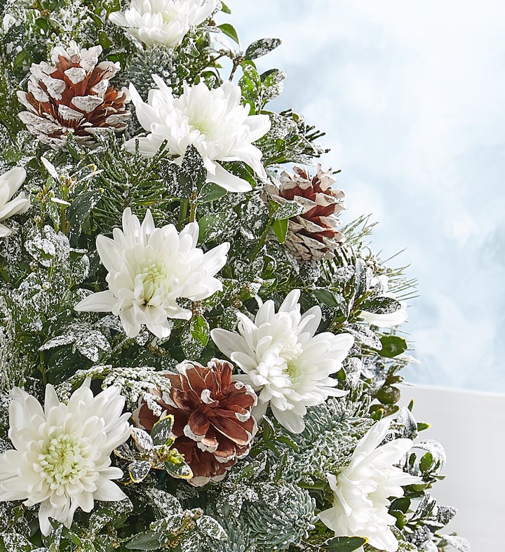Winter's Snowfall™ Holiday Flower Tree® by Real Simple®
